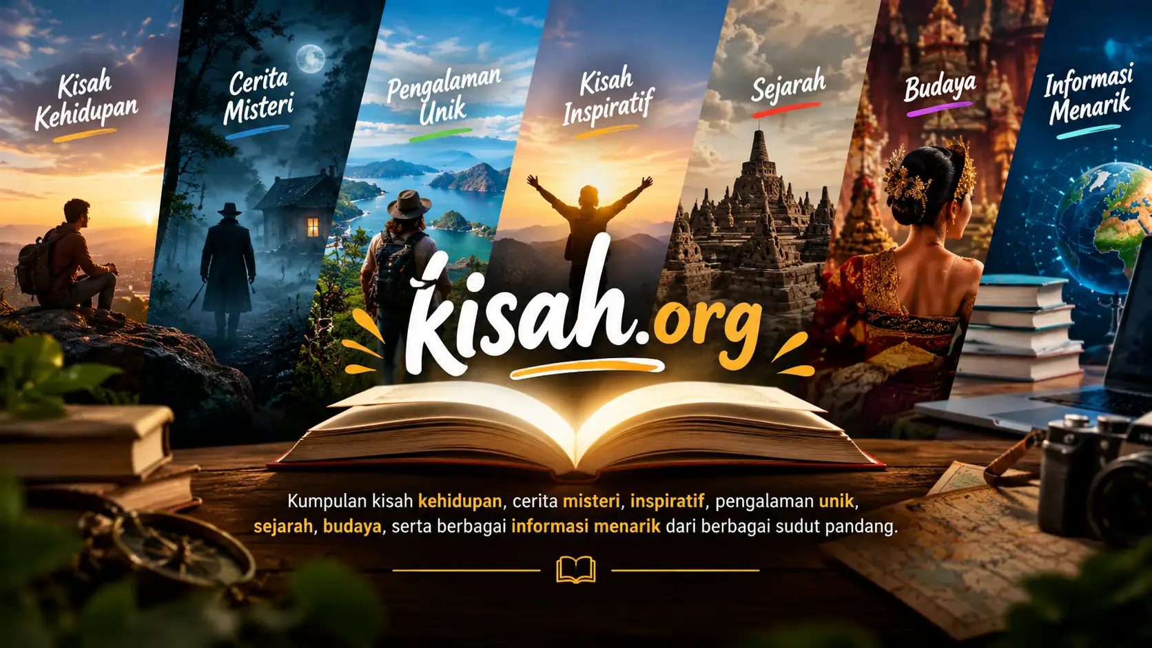 Kisah.org hadir sebagai ruang untuk berbagi dan mengabadikan berbagai cerita yang menarik, penuh makna, dan layak untuk diketahui. Di sini, kami menyajikan kumpulan kisah kehidupan, cerita misteri, pengalaman unik, kisah inspiratif, sejarah, budaya, serta berbagai informasi menarik dari berbagai sudut pandang.
